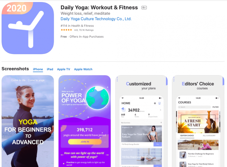 10 Best Yoga Apps - Download Them Now To Lead A Healthy Life