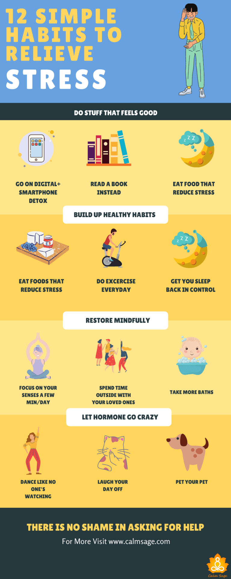 How To Relieve Stress And Anxiety Top 10 Ways To De Stress