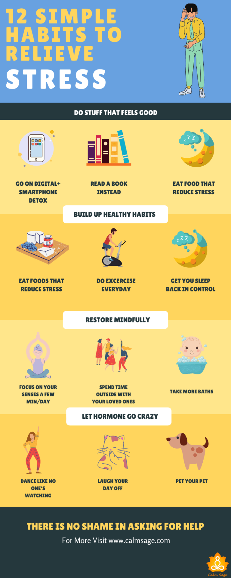 How To Relieve Stress And Anxiety Top 10 Ways To De Stress 