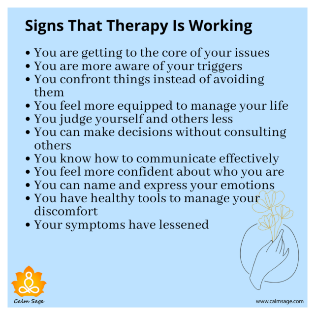 Is My Therapy Working? 7 Signs If Your Therapy Is Beneficial