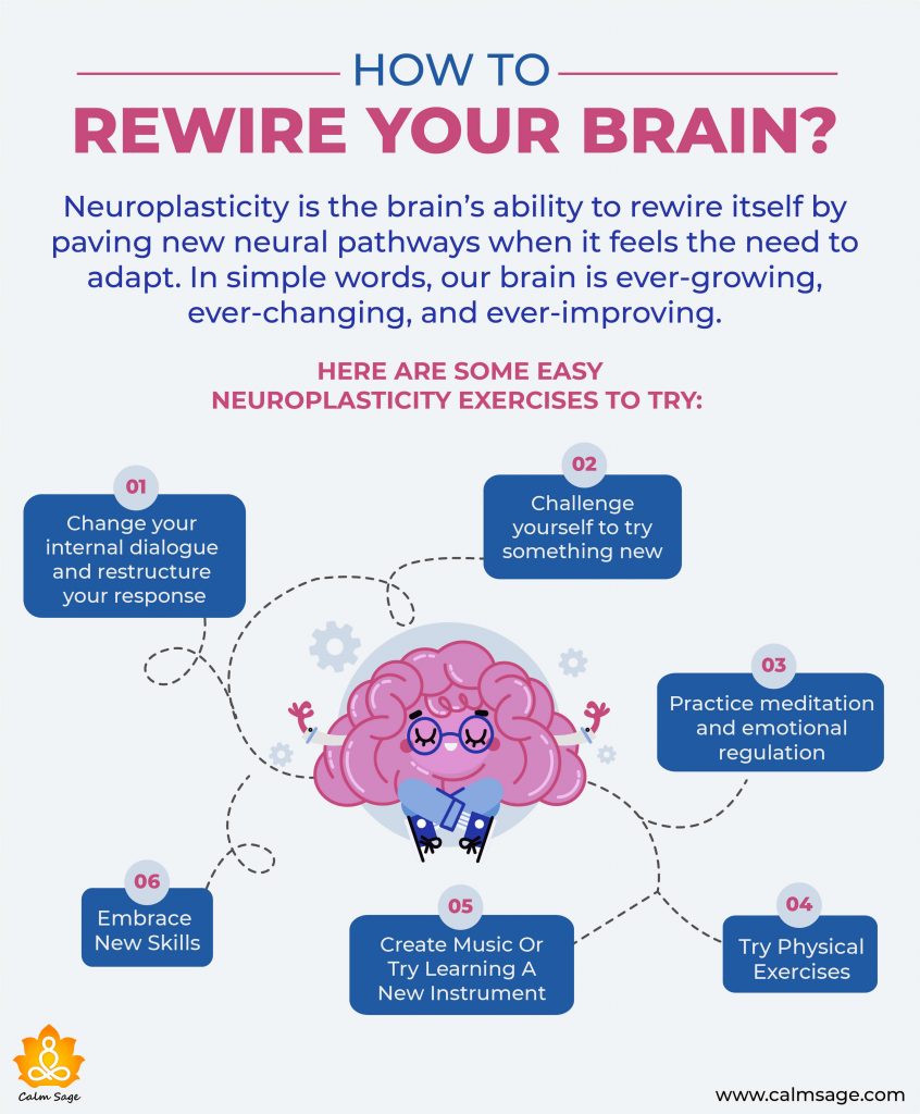 6 Simple Neuroplasticity Exercises To Rewire Your Anxious Brain