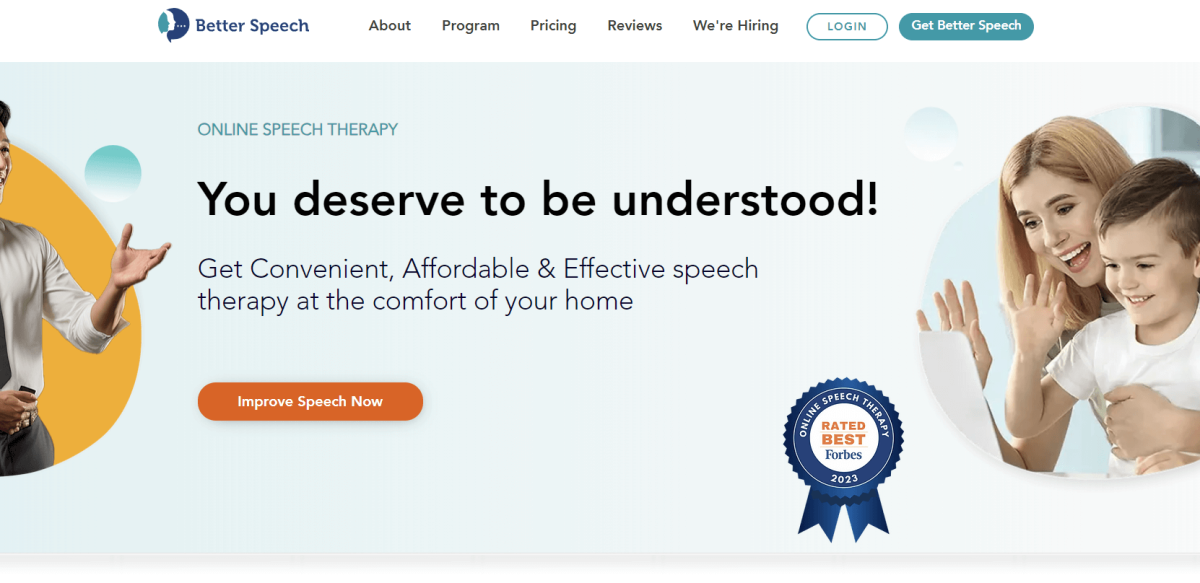 best speech therapy sites