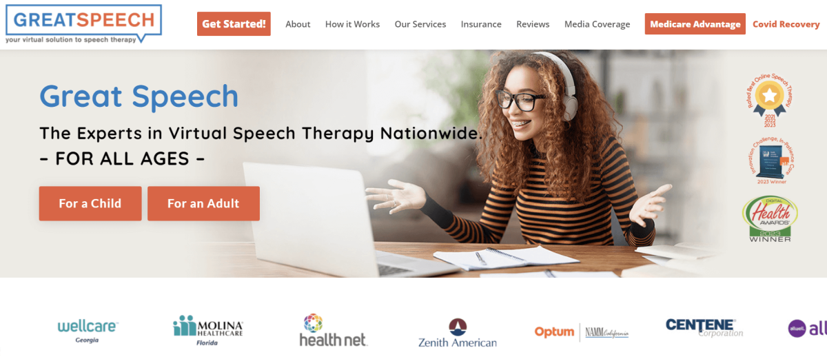 best speech therapy sites