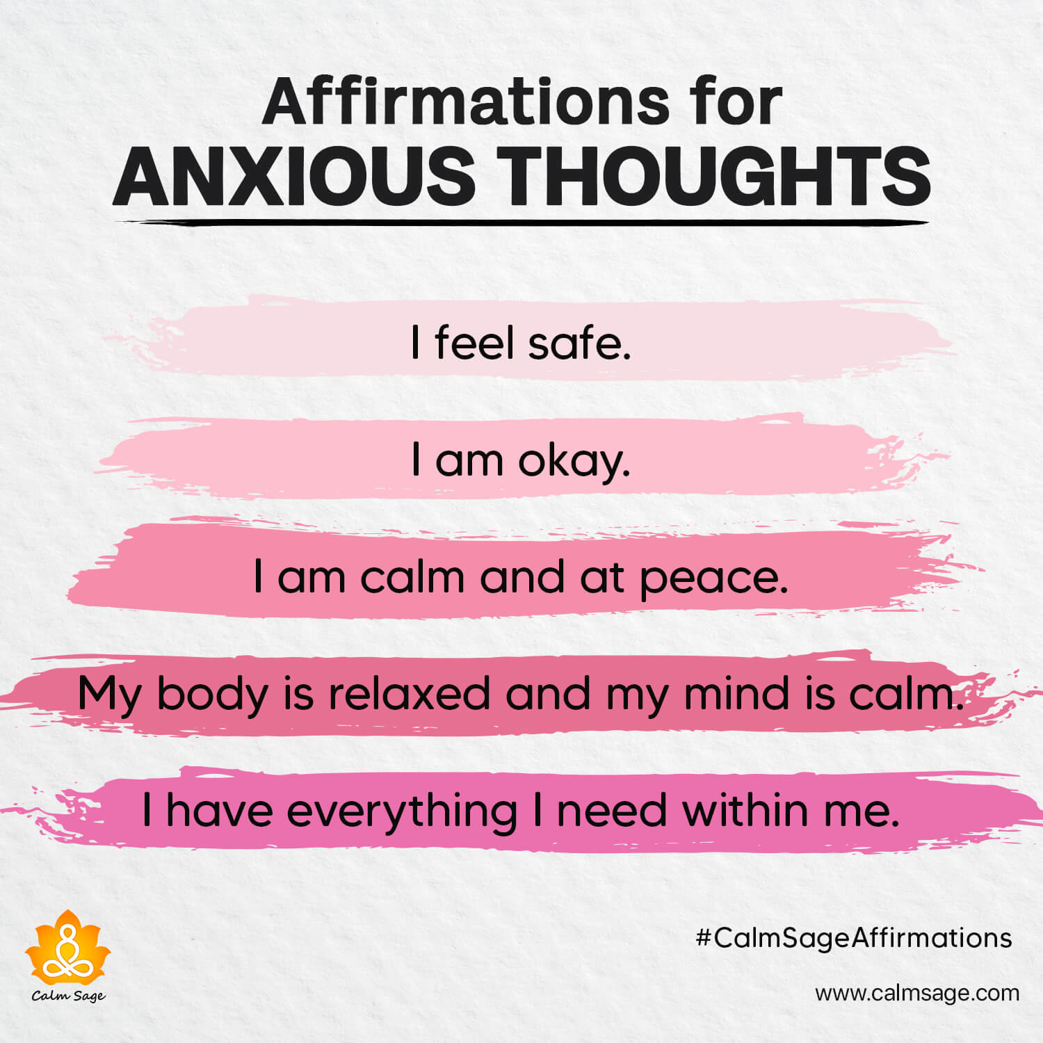 Positive Affirmations For Anxiety: Here’s How To Create and Use Them