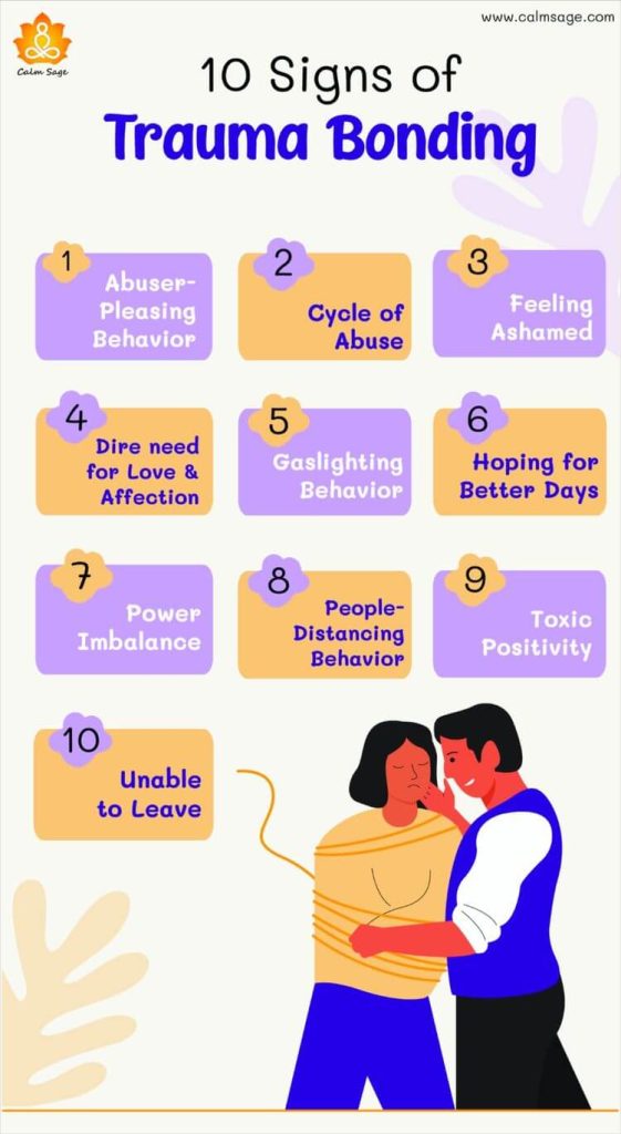 signs your are trauma bonded
