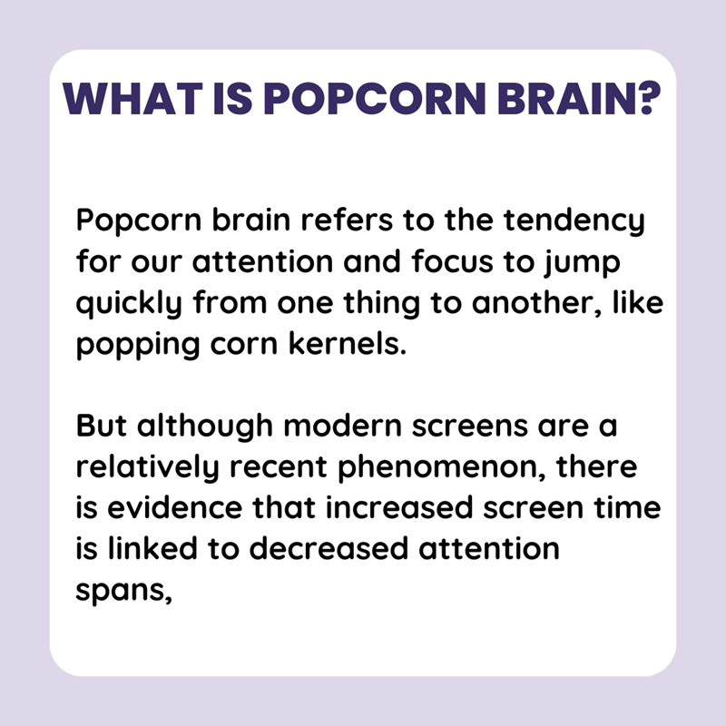popcorn brain