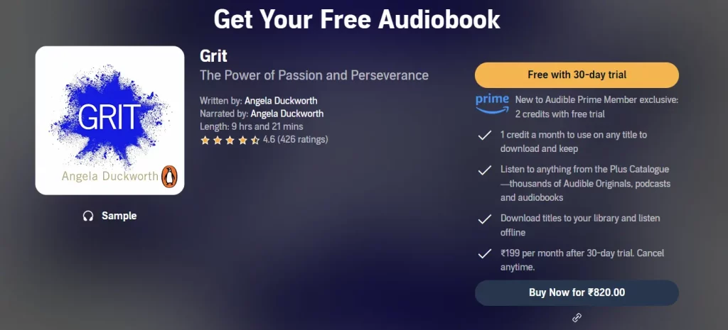 Grit-Audiobook