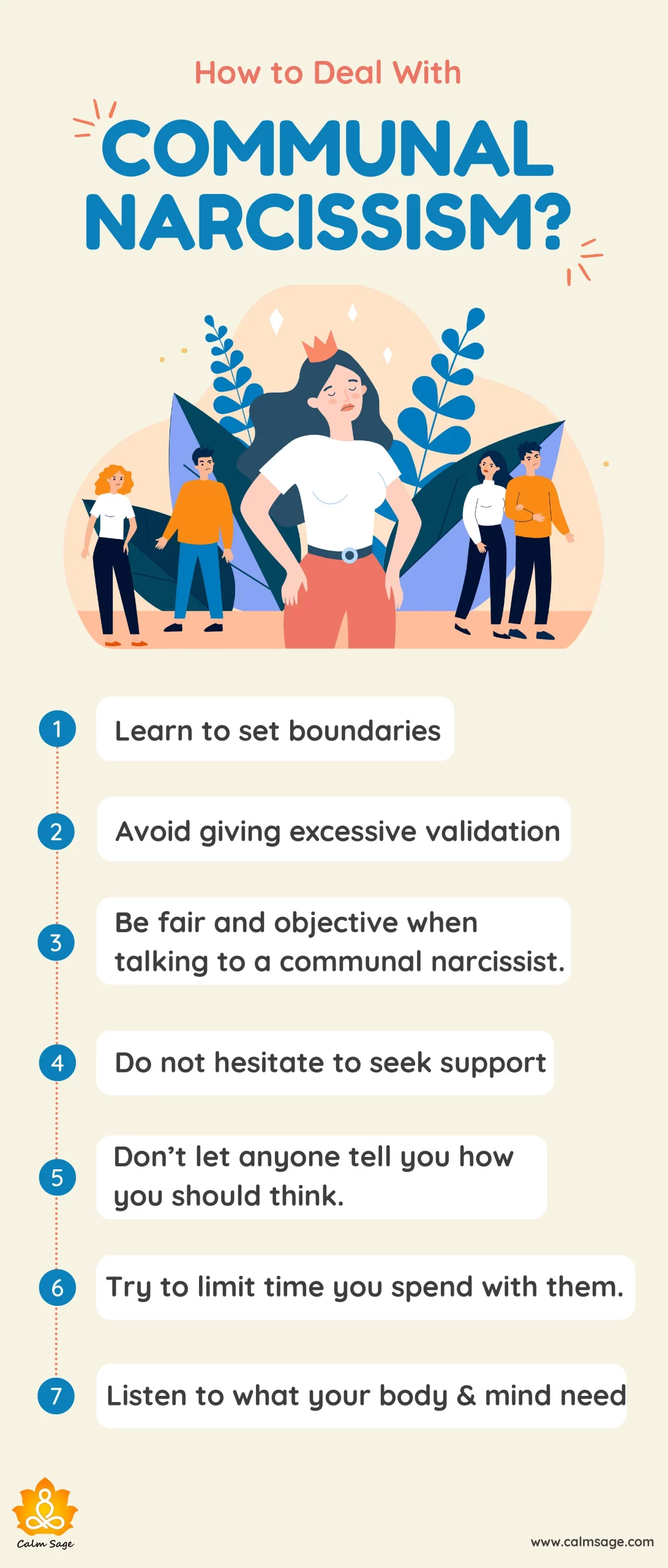 How to Deal With Communal Narcissism